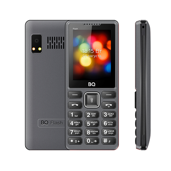 Мобильный телефон BQ BQM-2444 Flash (Gray)