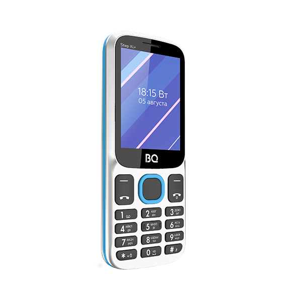 Мобильный телефон BQ BQM-2820 Step XL+ White+Blue 2