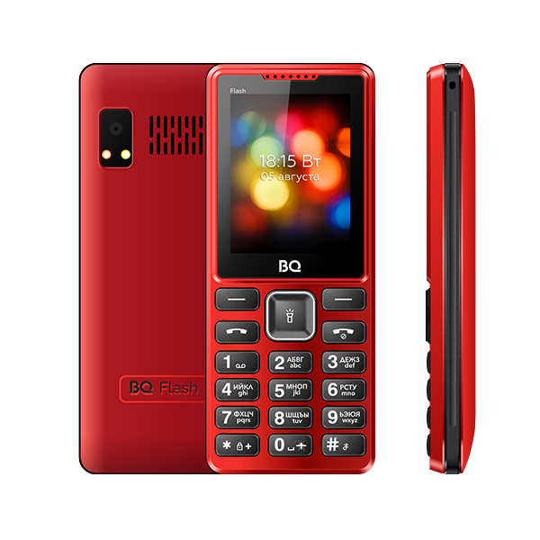 Мобильный телефон BQ BQM-2444 Flash (Red)