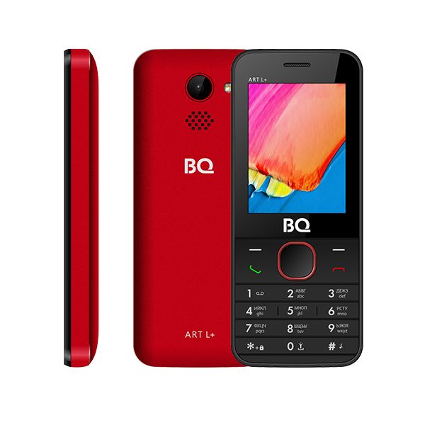 Мобильный телефон BQ BQM-2438 ART L+ (red)