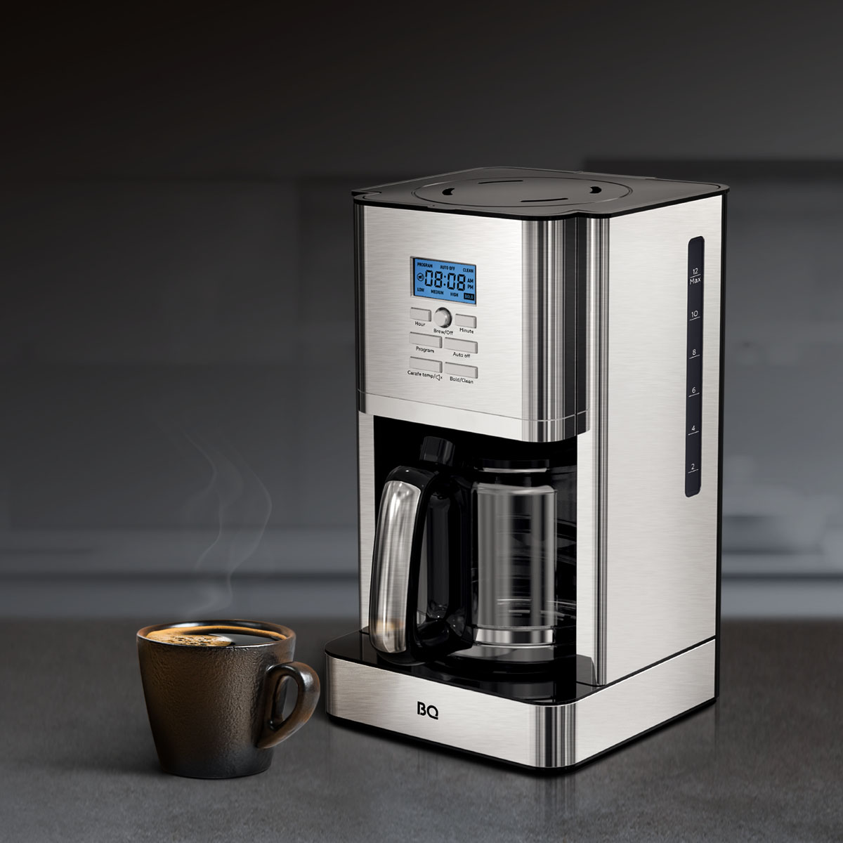 BQ CM1004 – стильное и функциональное пополнение линейки кофеварок BQ