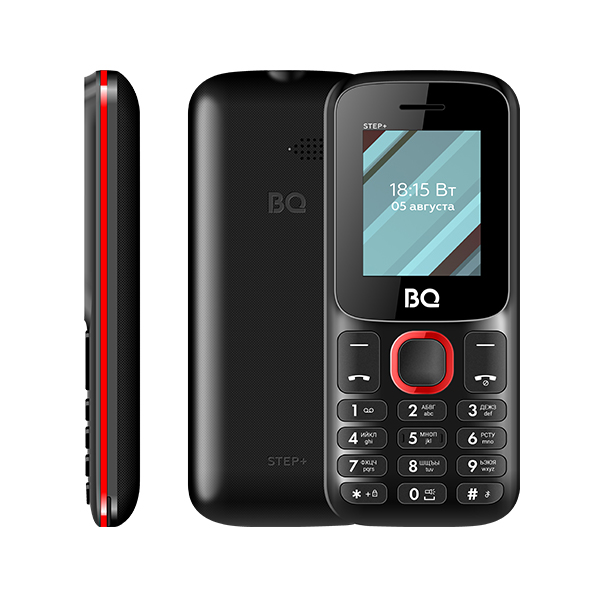 Мобильный телефон BQ BQM-1848 Step Black+Red